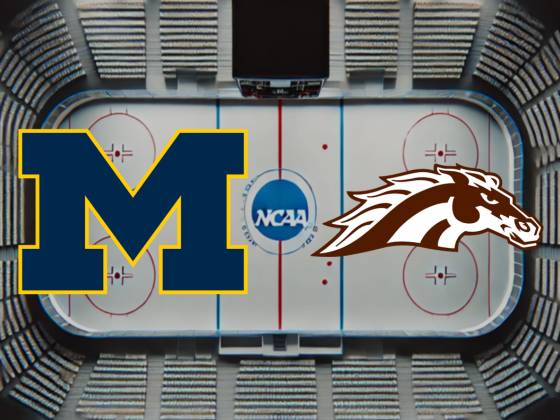 Michigan Wolverines vs Western Michigan Broncos Hockey
